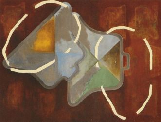 The Eye Sees What It Wants To See, oil on canvas, 105 x 138 cm, 1988