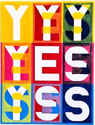 YesYesYes, oil on canvas, 90 x 75 cm, 2026