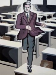 Citizen K., oil on canvas, 168 x 125 cm, 2018