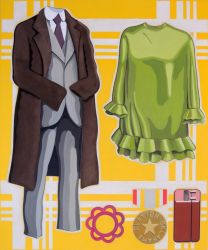 Up to Clayton, oil on canvas, 150 x 125 cm, 2016