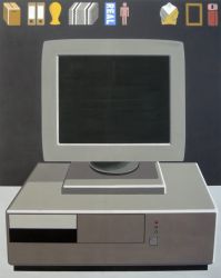 Screen, oil on canvas, 175 x 145 cm, 2016