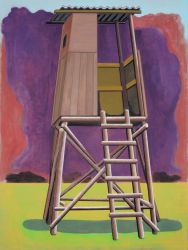 Watchtower, oil on canvas, 96 x 72 cm, 2013