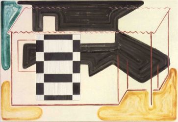 African House, oil on canvas, 80 x 120 cm, 2002