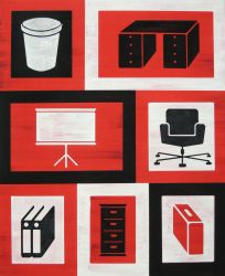 Catalogue, oil on canvas, 55 x 45 cm, 2013