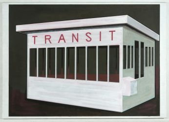 Transit Station, oil on canvas, 140 x 198 cm, 2010