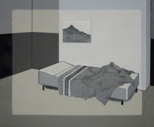 Retreat Room, oil on canvas, 45 x 55 cm, 2012