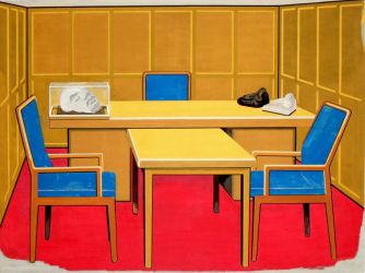 Internal Affair, oil on canvas, 120 x 160 cm, 2010