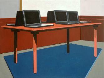 Situation Room, oil on canvas, 63 x 84 cm, 2016