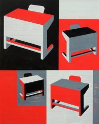 Pattern Painting (About Beauty), oil on canvas, 2017