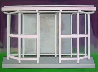 Fictional Nomads, oil on canvas, 80 x 108 cm, 2012