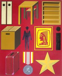 Logo Painting, oil on canvas, 110 x 90 cm, 2012