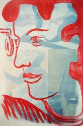 Dances in the Head, oil on canvas, 60 x 40 cm, 2000