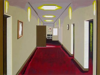 Corridor, oil on canvas, 135 x 185 cm, 2011