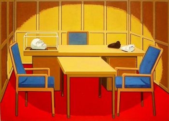 Internal Affair, oil on canvas, 75 x 50 cm, 2010