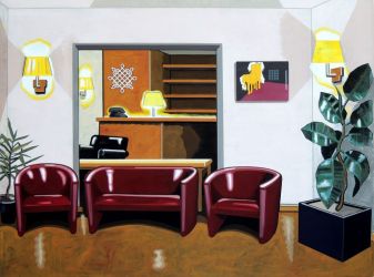 Hotel Europa, oil on canvas, 160 x 120 cm, 2013