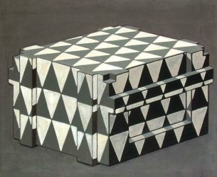 Initiatie, oil on canvas, 45 x 55 cm, 2007