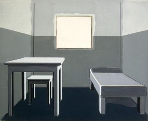 Sein und Zeit, oil on canvas, 45 x 55 cm, 2012