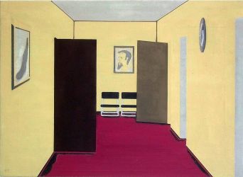 Corridor, oil on canvas, 45 x 55 cm, 2009