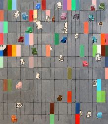 Ooglijdersgasthuis, oil on canvas, 148 x 130 cm, 1993