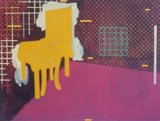 Zijn Ogen De Kost Geven, oil on canvas, 144 x 192 cm, 1990