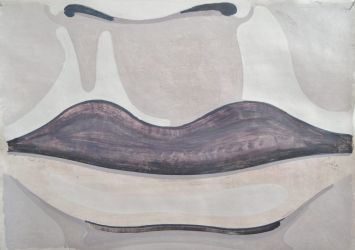 Untitled, mixed media on paper, 2019