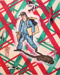 Vincent in China, oil on canvas, 175 x 140 cm, 2020