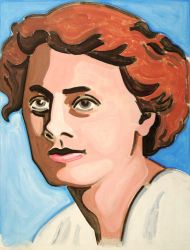 Portret van Milena, oil on canvas, 55 x 40 cm, 2020