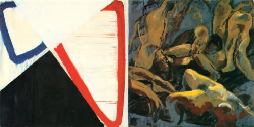 Ode aan de Zee, oil on canvas, 125 x 250 cm, 1985