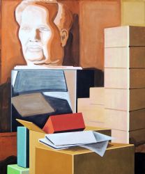 Longmarch, oil on canvas, 120 x 100 cm, 2021