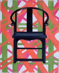 Chinese Chair, oil on canvas, 55 x 45 cm, 2021