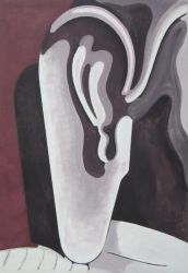 Buddha's Ear, oil on canvas, 50 x 38 cm, 2022