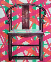 Chinese Chair, oil on canvas, 120 x 100 cm, 2022