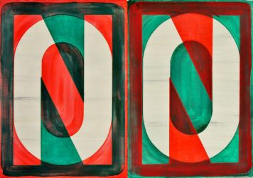 No No No No, oil on canvas, 42 x 60 cm, 2022