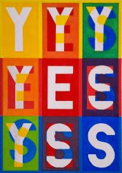 YesYesYes, oil on canvas, 40 x 30 cm, 2026